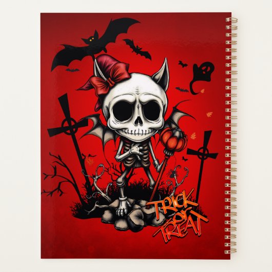 Pumpkin Magic en Bone Fun. Planner (Achterkant)