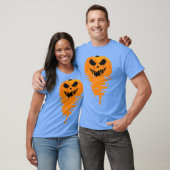 Pumpkin Meltdown funny for halloween by el mehdi T-shirt (Unisex)