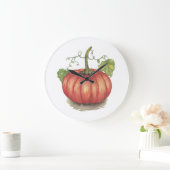Pumpkin met wijnstokken in Waterverf Grote Klok (Huis)