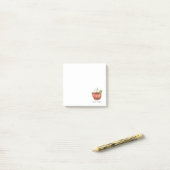 Pumpkin met wijnstokken in Waterverf Post-it® Notes (Op bureau)