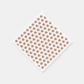 Pumpkin met wijnstokken in Waterverf Servet (Hoek)