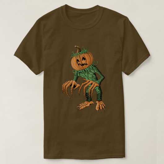 Pumpkin Monster T-shirt (Design voorkant)