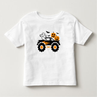 Pumpkin Monster Truck Kinder Shirts