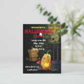 Pumpkin Monsters Halloween/Birthday Invite Kaart (Staand voorkant)