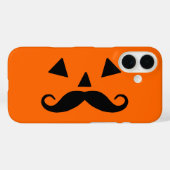 Pumpkin Mustache Case-Mate iPhone Case (Achterkant (horizontaal))