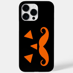 Pumpkin Mustache Case-Mate iPhone 14 Pro Max Hoesje