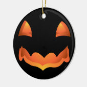 Pumpkin Napkins Personalized Halloween Napkins Keramisch Ornament (Links)