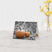 Pumpkin-notitiekaarten Kaart (Gele Bloem)