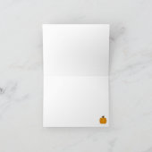 Pumpkin-notitiekaarten Kaart (Binnen)