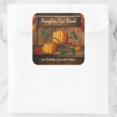 Pumpkin Nut Bread Sq Label (Tas)