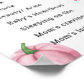 Pumpkin Old Wives Tales Gender Reopenbaart Board Poster (Hoek)