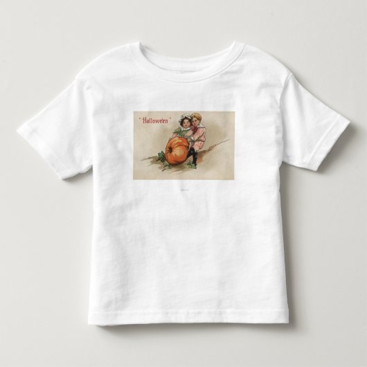 Pumpkin omhoog Hillside Kinder Shirts (Voorkant)