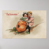 Pumpkin omhoog Hillside Poster (Voorkant)