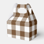 Pumpkin op bruine speldenbank - Happy Thanksgiving Bedankdoosjes (Achterkant)