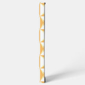 Pumpkin Orange Pinwheels Samsung Galaxy Hoesje (Linkerkant)