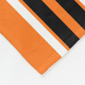 Pumpkin Oranje Blk Team Jersey Fleece Deken (Hoek)