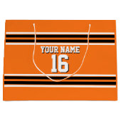 Pumpkin Oranje Blk Team Jersey Groot Cadeauzakje (Voorkant)