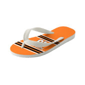 Pumpkin Oranje Blk Team Jersey Kinder Teenslippers (Schuin)