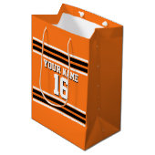Pumpkin Oranje Blk Team Jersey Medium Cadeauzakje (Voorkant Gekanteld)