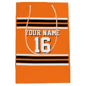 Pumpkin Oranje Blk Team Jersey Medium Cadeauzakje (Voorkant)