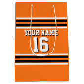 Pumpkin Oranje Blk Team Jersey Medium Cadeauzakje (Achterkant)