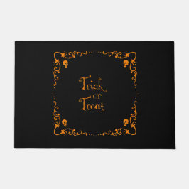 Pumpkin Oranje Trick or treat Halloween Deurmat