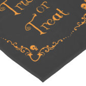 Pumpkin Oranje Trick or treat Medium Tafelloper (Hoek)