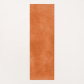 Pumpkin Oranje Waterverf Was Yoga Mat (Voorkant)