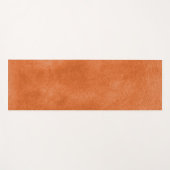 Pumpkin Oranje Waterverf Was Yoga Mat (Voorkant (horizontaal))
