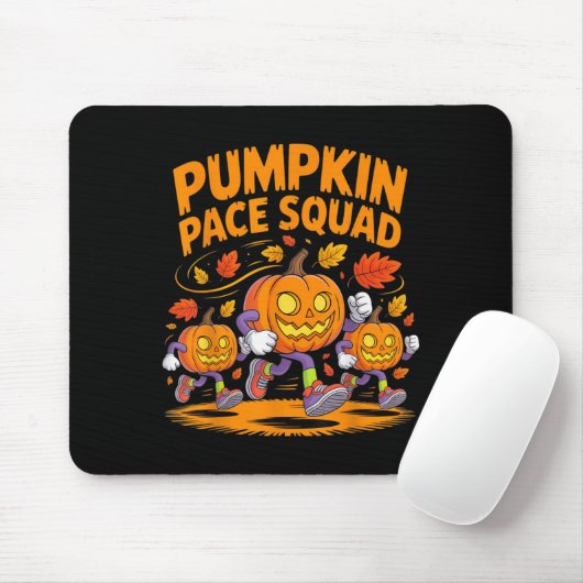 Pumpkin Pace Squad Runner Kostuum Halloween Runnin Muismat (Met muis)