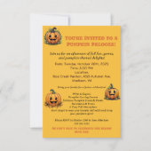 Pumpkin Palooza Party Kaart (Voorkant)