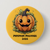 Pumpkin Palooza Party Ronde Button 7,6 Cm (Voorkant)