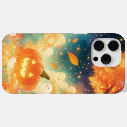 Pumpkin Pals en vriendelijke Ghouls Case-Mate iPhone Case (Achterkant (horizontaal))