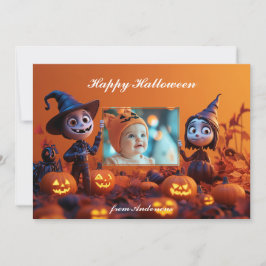 Pumpkin Pals Halloween Groeten Kaart