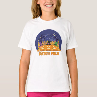 Pumpkin Pals Halloween T-Shirt – Schattige glimlac
