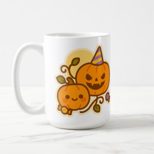 Pumpkin Pals – Kawaii Halloween Koffiemok (Links)