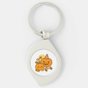 Pumpkin Pals – Kawaii Halloween Sleutelhanger