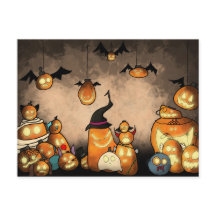 Pumpkin Party-Briefkaart