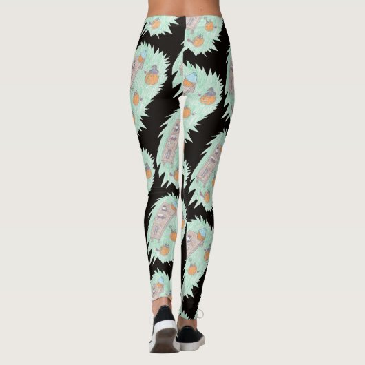 Pumpkin Party. Leggings (Achterkant)