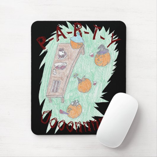 Pumpkin Party. Muismat (Met muis)