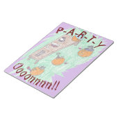 Pumpkin Party. Notitieblok (Schuin)