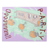 Pumpkin Party. Notitieblok (Voorkant)