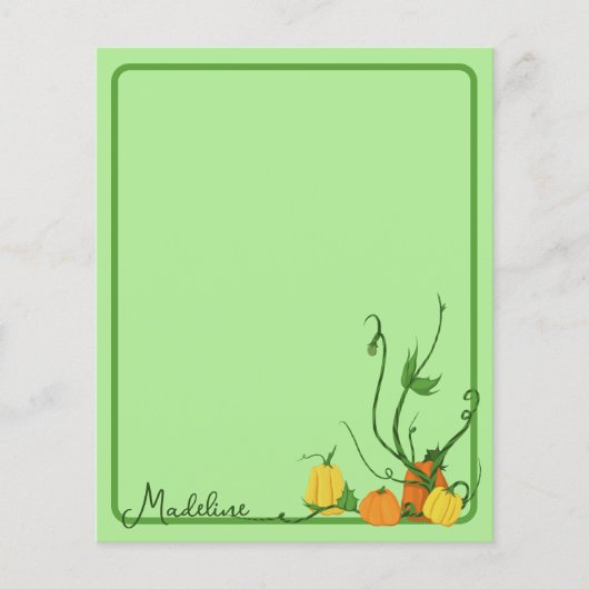 Pumpkin Patch (Voorkant)