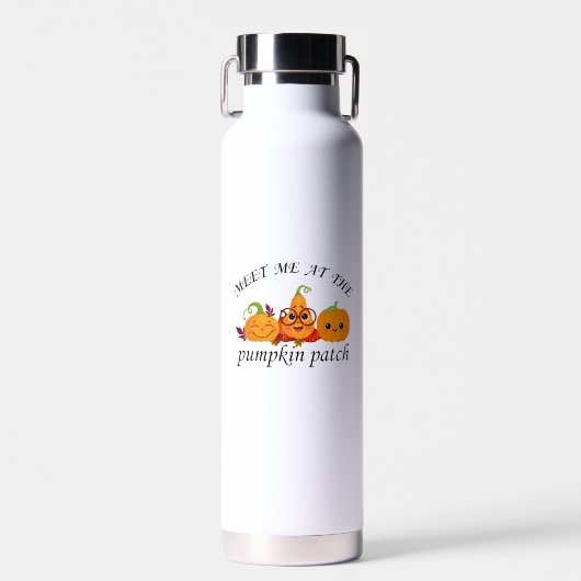 Pumpkin Patch Adventures: Herfst T-shirt Waterfles (Voorkant)