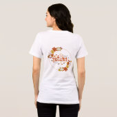 Pumpkin Patch Adventures- Trucks & Pompoenen Tri-Blend Shirt (Achterkant volledig)