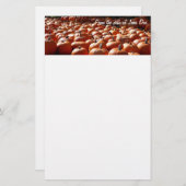Pumpkin Patch Autumn Harvest Photography Briefpapier (Voorkant / Achterkant)