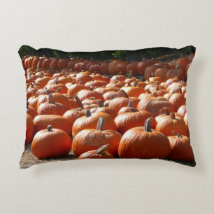 Pumpkin Patch Autumn Harvest Photography Decoratief Kussen