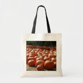 Pumpkin Patch Autumn Harvest Photography Tote Bag (Voorkant)
