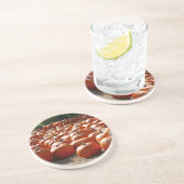 Pumpkin Patch Autumn Harvest Photography Zandsteen Onderzetter (Zijkant)