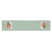Pumpkin Patch Autumn Trio Pastel Art Thanksgiving Korte Tafelloper (Horizontaal)
